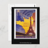 Carte postale de cru de Paris (Devant / Derrière)