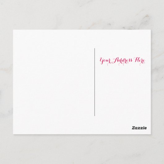 Carte postale de Cuba (Dos)