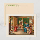 Carte postale de cuisine de la Sainte Famille (Devant / Derrière)