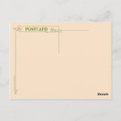 Carte postale de cuisine de la Sainte Famille (Dos)