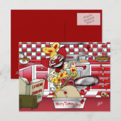 Carte postale de cuisine extrême (Devant / Derrière)