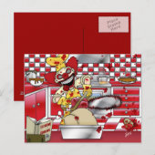 Carte postale de cuisine extrême (Devant / Derrière)