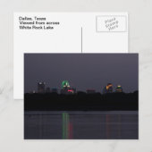 Carte postale de Dallas, Texas (Devant / Derrière)