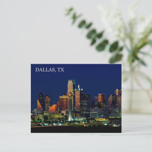 Carte postale de Dallas, Texas (Debout devant)