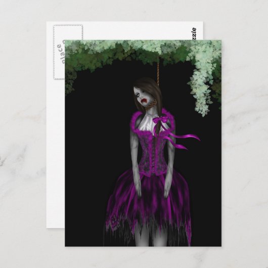 carte postale de danseur (Devant / Derrière)