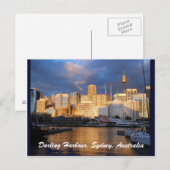 Carte postale de Darling Harbour, Sydney, Australi (Devant / Derrière)