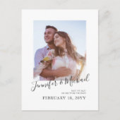 Carte postale de date de sauvegarde de conception  (Devant)