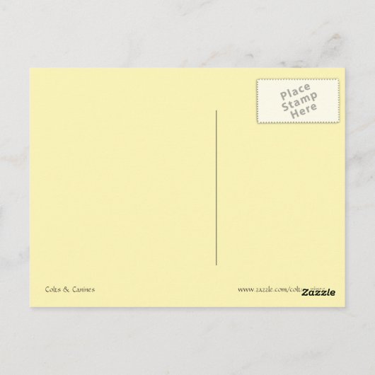 Carte postale de ~ de "passion" (Dos)