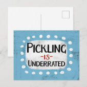 Carte postale de décapage sous-estimée (Devant / Derrière)