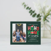 Carte postale de déclaration de déménagement pour  (Debout devant)