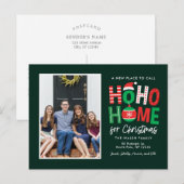 Carte postale de déclaration de déménagement pour  (Devant / Derrière)