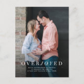 Carte postale de déclaration de grossesse pour les (Devant)