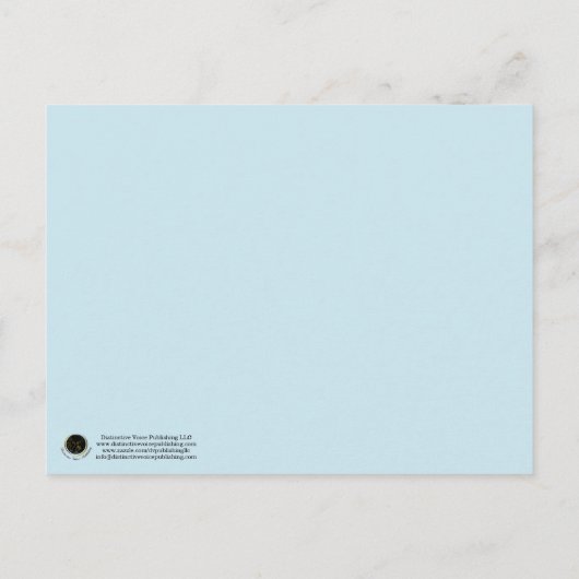 Carte postale de découverte de soi (Dos)