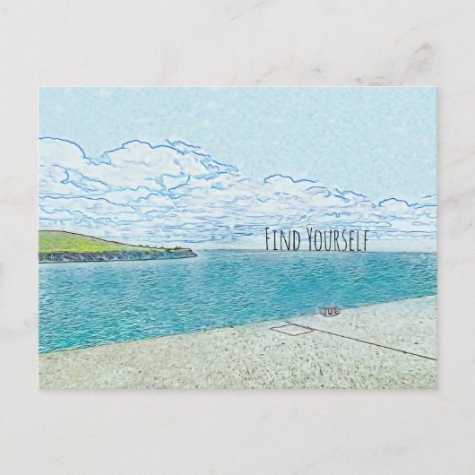 Carte postale de découverte de soi (Devant)