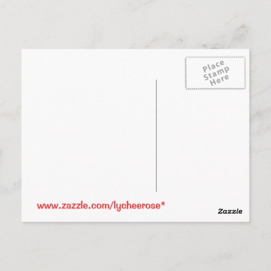 carte postale de déesse (Dos)