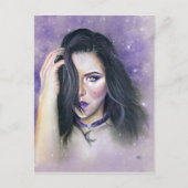 Carte postale de déesse céleste (Devant)