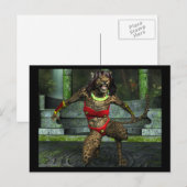 Carte postale de défiance (Devant / Derrière)