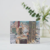 CARTE POSTALE DE DÉLOCALISATION ATLANTA (Debout devant)