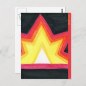 Carte postale de démarrage Crayon (Devant / Derrière)