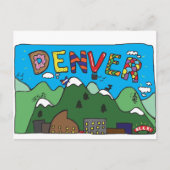 Carte postale de Denver (Devant)