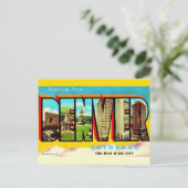 Carte postale de Denver Mile High City (Debout devant)