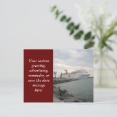 Carte postale de départ de Port Canaveral (Debout devant)