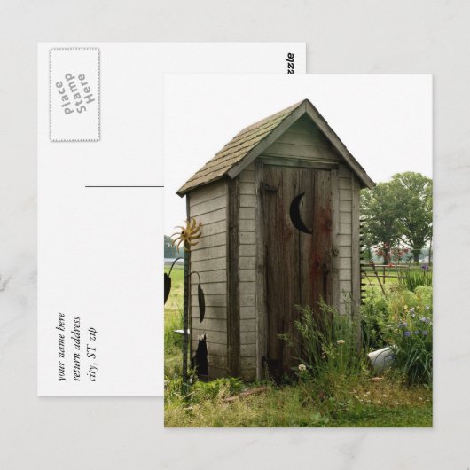 carte postale de dépendance (Devant / Derrière)