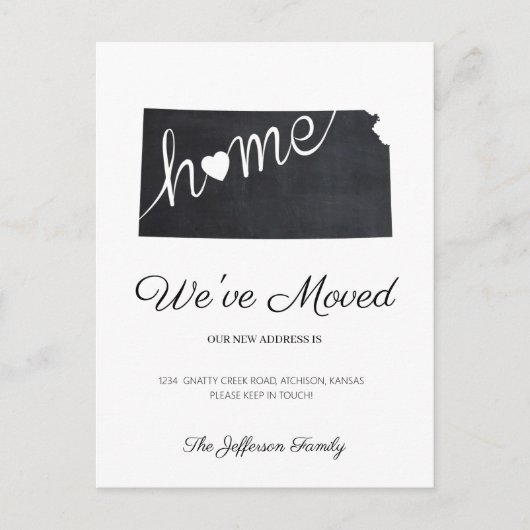 Carte postale de déplacement du tableau de bord du (Devant)