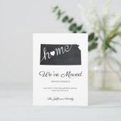 Carte postale de déplacement du tableau de bord du (Debout devant)