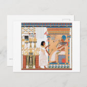 Carte postale de Design Royal égyptien (Devant / Derrière)