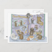 Carte postale de Designs® de Maison-Souris (Devant / Derrière)