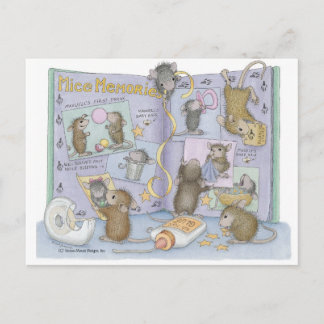 Carte postale de Designs® de Maison-Souris