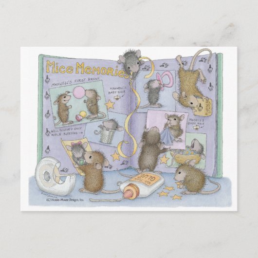 Carte postale de Designs® de Maison-Souris (Devant)