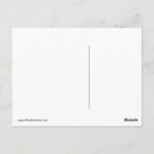 Carte postale de dessin animé médical d'acupunctur (Dos)