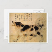 Carte postale de dessin coréen (Devant / Derrière)