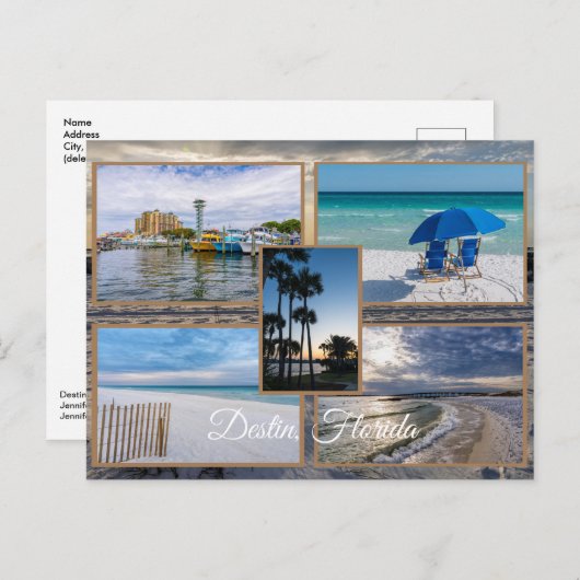 Carte postale de Destin Floride (Devant / Derrière)