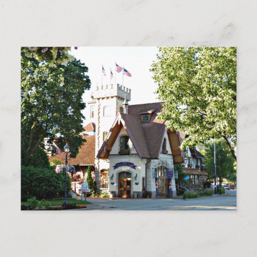 Carte postale de destination de voyage Frankenmuth (Devant)
