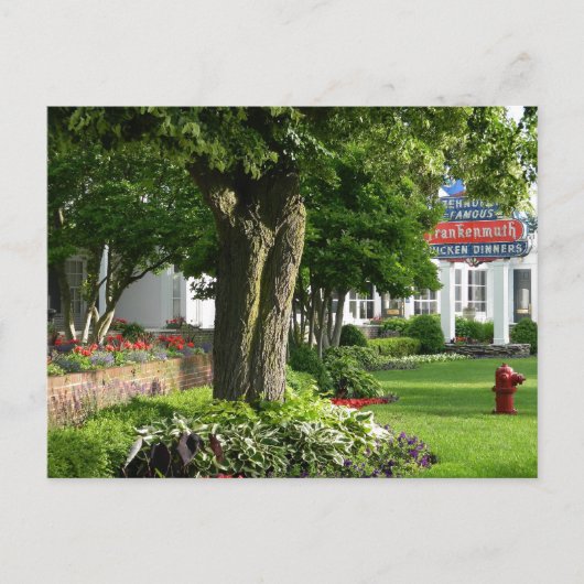 Carte postale de destination de voyage Frankenmuth (Devant)