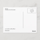 Carte postale de déversement d'huile (Dos)