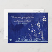 Carte postale de devis Focus-Motivational (Devant / Derrière)