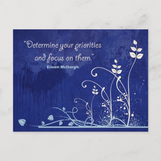 Carte postale de devis Focus-Motivational (Devant)