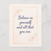 Carte postale de devis motivationnel - Greeti insp (Devant)