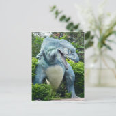 Carte postale de dinosaure prédateur (Debout devant)