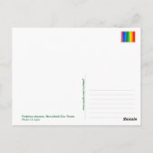 Carte postale de dinosaure prédateur (Dos)