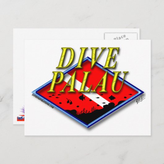 Carte postale de Dive Palau (Devant / Derrière)