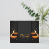 Carte postale de Diwali (Debout devant)