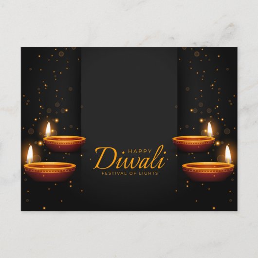 Carte postale de Diwali (Devant)