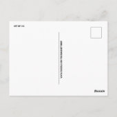 CARTE POSTALE DE DOMINATION MONDIALE PAR LES CHATS (Dos)