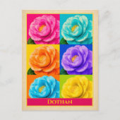 Carte postale de Dothan Alabama Fleur de Camélia V (Devant)
