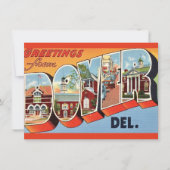 Carte postale de Dover Delaware Annonce de déménag (Devant)